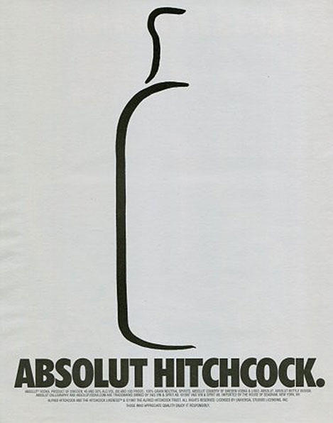 Absolut Hitchcock.